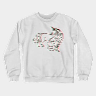 3D Unicorn Crewneck Sweatshirt